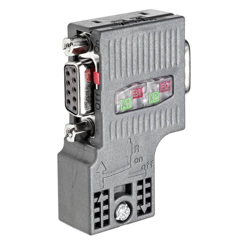 RS485 bus connector Connection plug for PROFIBUS up to 12 Mbit/s 90 degree cable socket 6ES7972-0BB52-0XA0