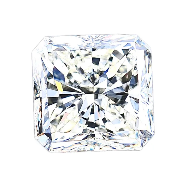 Radiant Shaped Loose Stone + H VS1 CVD White Lab Grown Loose Stone IGI Certified Radiant Shaped Synthetic Diamond Retail Price