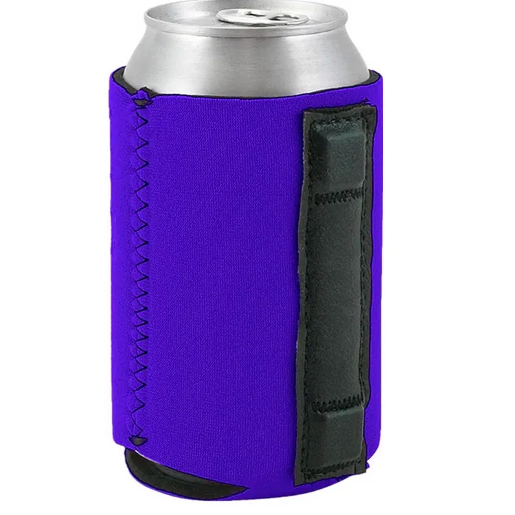 
Wholesale magnet neoprene beer can cooler stubby holder with custom logo printed 