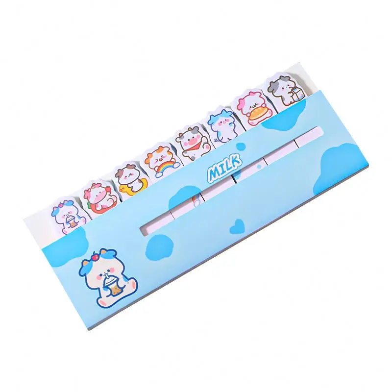 Cartoon animals series school student kids sticky notes pad memo pad stationery supplies customize