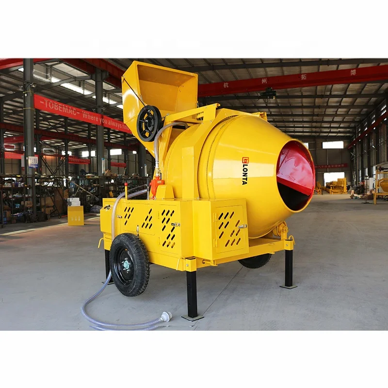 LONTA JZC350DW 350L 2 Bags Self Loading Mobile Diesel Engine Beton Cement Concrete Mixer Machine Betonniere 350L Concreto