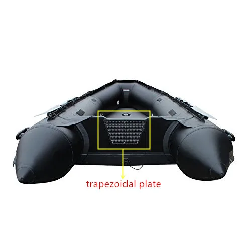 Outboard Engine Bracket PVC Transom Plate Mounting Engine Bracket for Inflatable Boat Rubber Dinghy Kayak Marine Yacht