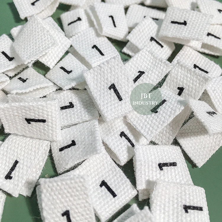 Custom Clothing Garment Bra Using Center Folded Soft Cotton Fabric Printed Size Hem Tag Labels