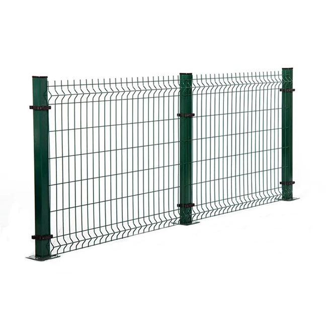 High quality powder coated garden welded wire mesh 3D mesh fence panel aand gates cheap price sustainable