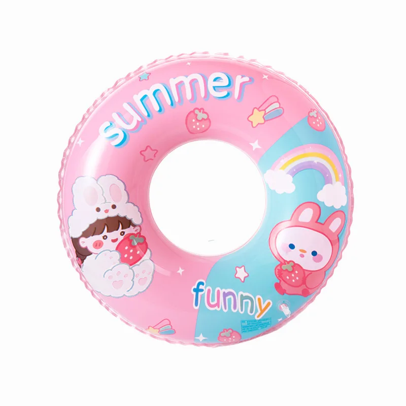 Wholesale Inflatable Water Park Swim Pool Equipment Inflatable Tyre Swim Ring Baby Kids Toddler Underwater Swimming for sale