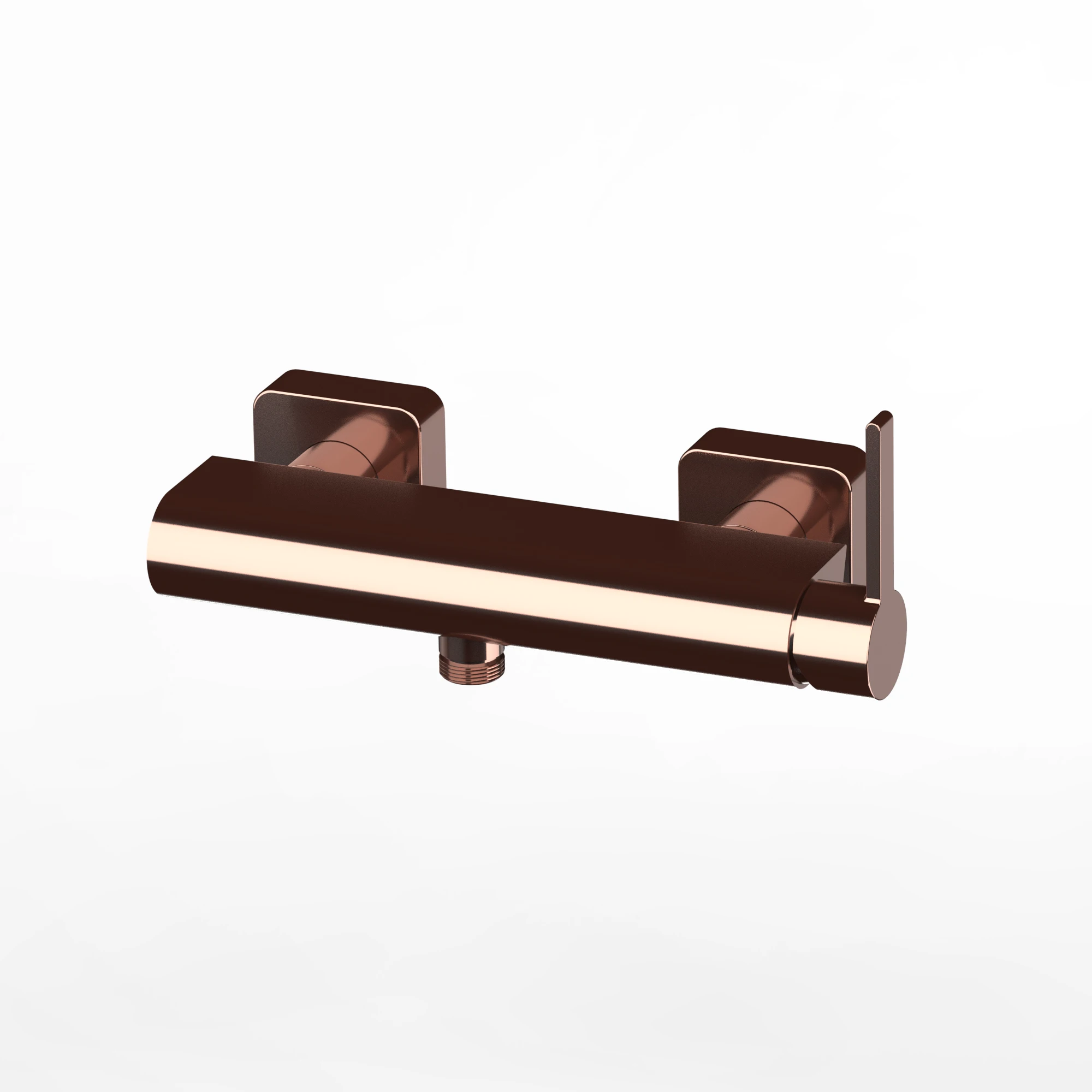 Brass Faucet Shower Bath Mixer Bathroom Tap Single Handle Hot And Cold Water Spout Modern Design