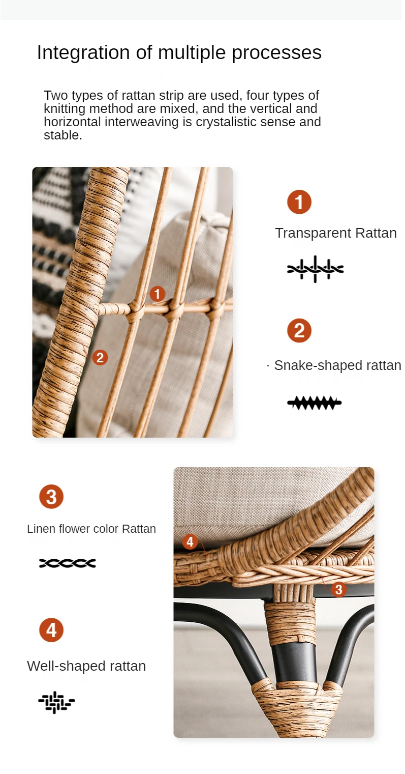 Wicker Swing Chairs egg relax wicker chair