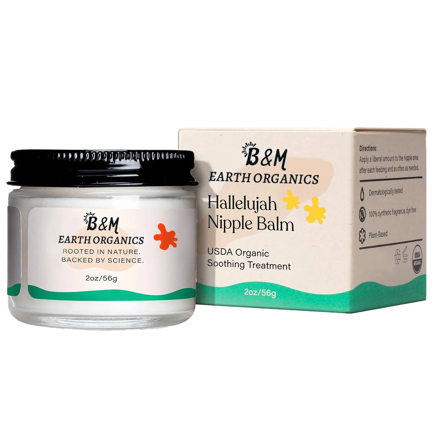 Nipple Balm Soothing Dry Cracked Sensitive Nipples Lanolin Free Calendula Olive Sunflower Seed Oil