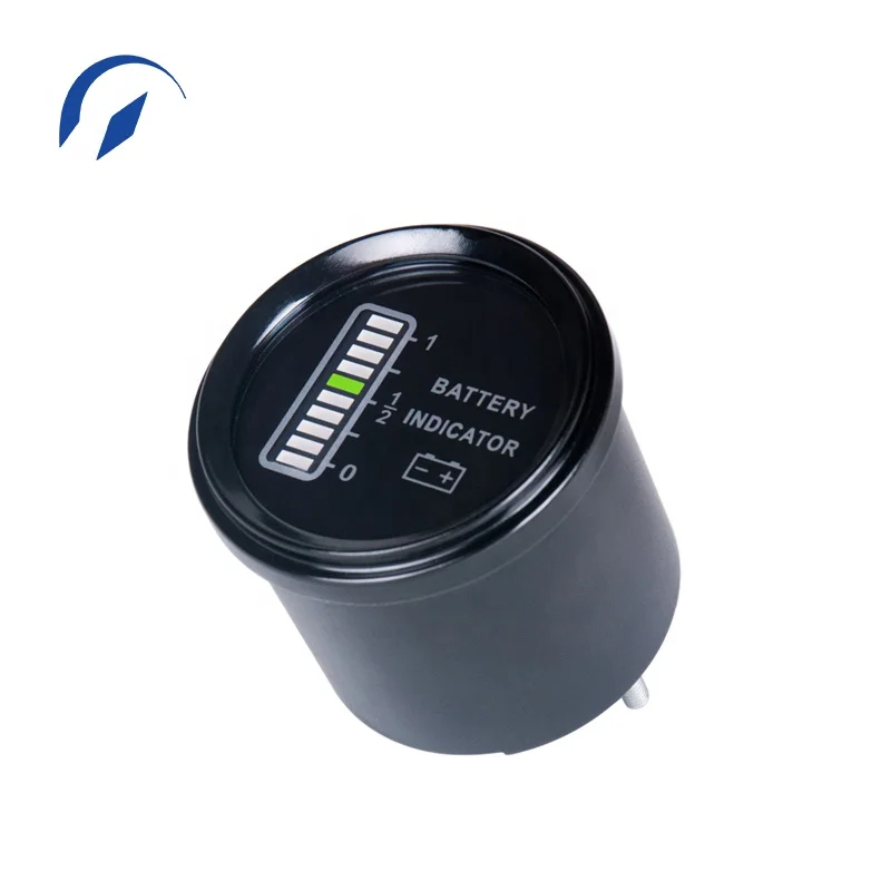 12V 24V 36V 48V Lead-acid Lithium Battery Capacity Indicator Digital Volt Meter for golf cart air compressor washer ATV forklift