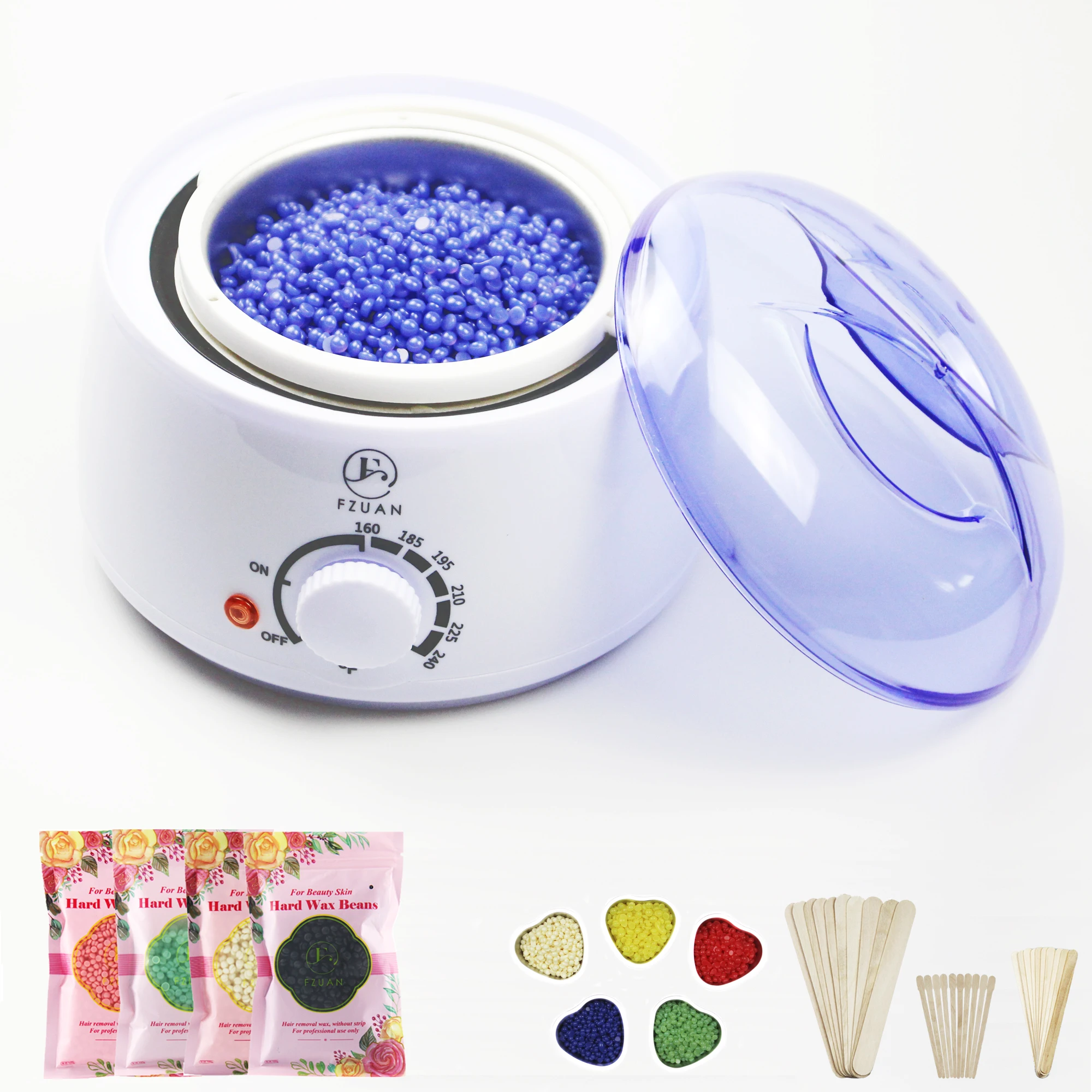 wax heater suit hard wax beans hair removal all in one
