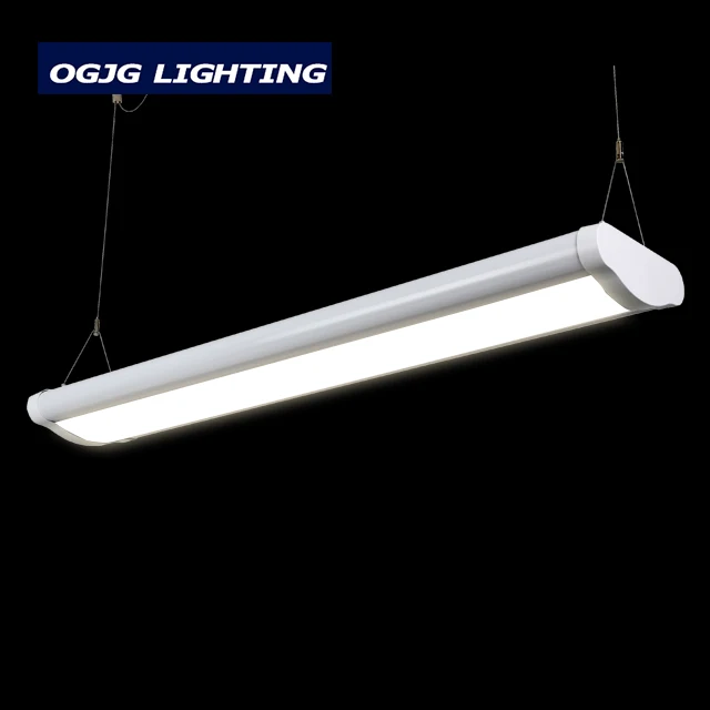 OGJG 80W 120W 240W workshop lounge hanging dimming led 8ft light fixture 8 foot linear high bay