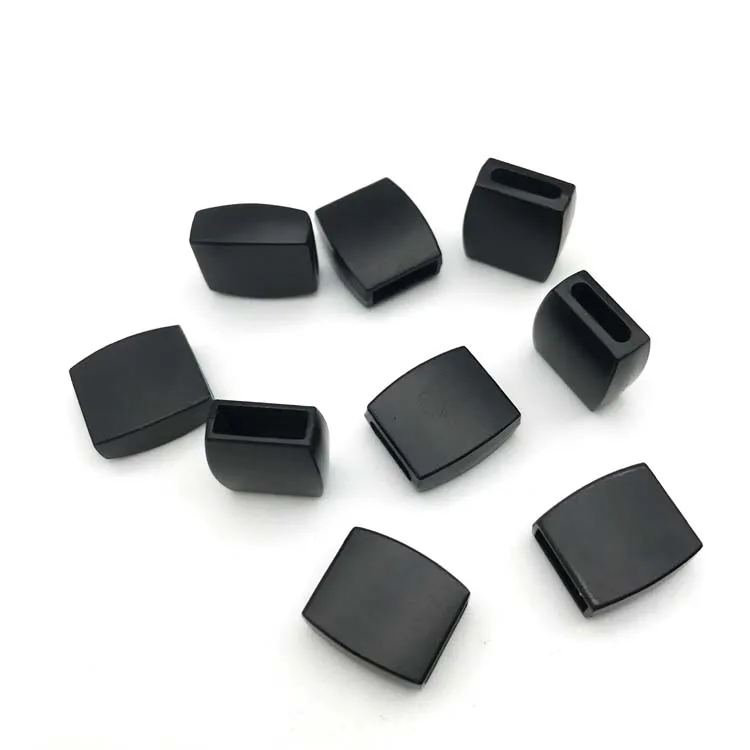 Zinc Alloy Engraved Custom Bell Stopper Metal Drawstring Rope Cord End Lock Stopper