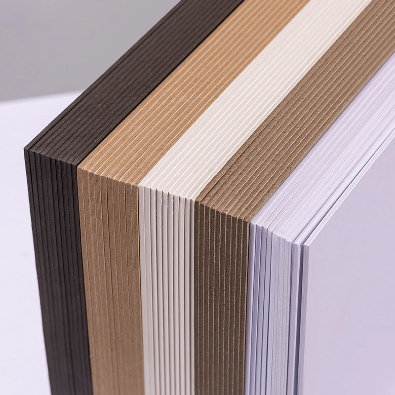 Cheap 1.5mm White Black Cardboard Sheets Paper Board Quality Thick 2.5mm Colorful Paper Sheets New 1mm Grey Cardboard Paper