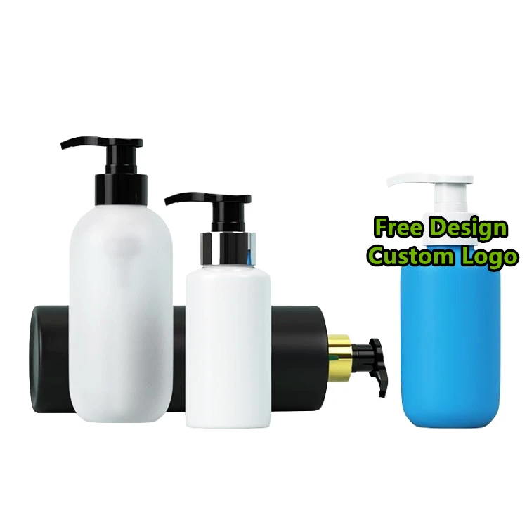 250ml 400ml 500ml Eco-friendly Biodegradable Cosmetic Packaging Bottle Soft Touch Squeeze Body Lotion Bottles Shampoo Bottle