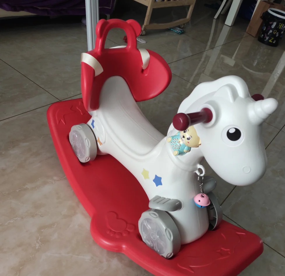 Cheap Children China Manufacturer Animal Baby Plastic Game Horse Toy Rocking
