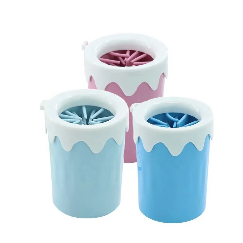 
Wholesale Manufacturer Cleaner Wash Washer Brush Self Cleaning Bottle Pet Dog Feet Foot Paw Cup 
