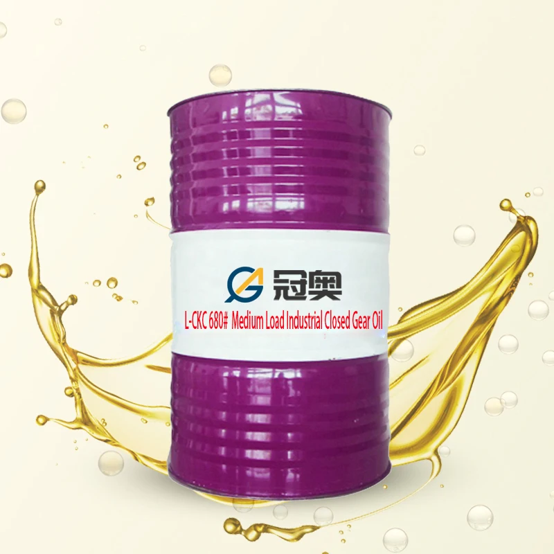 high quality L-CKC 680# medium load industrial closed   toothed gear oil on sale