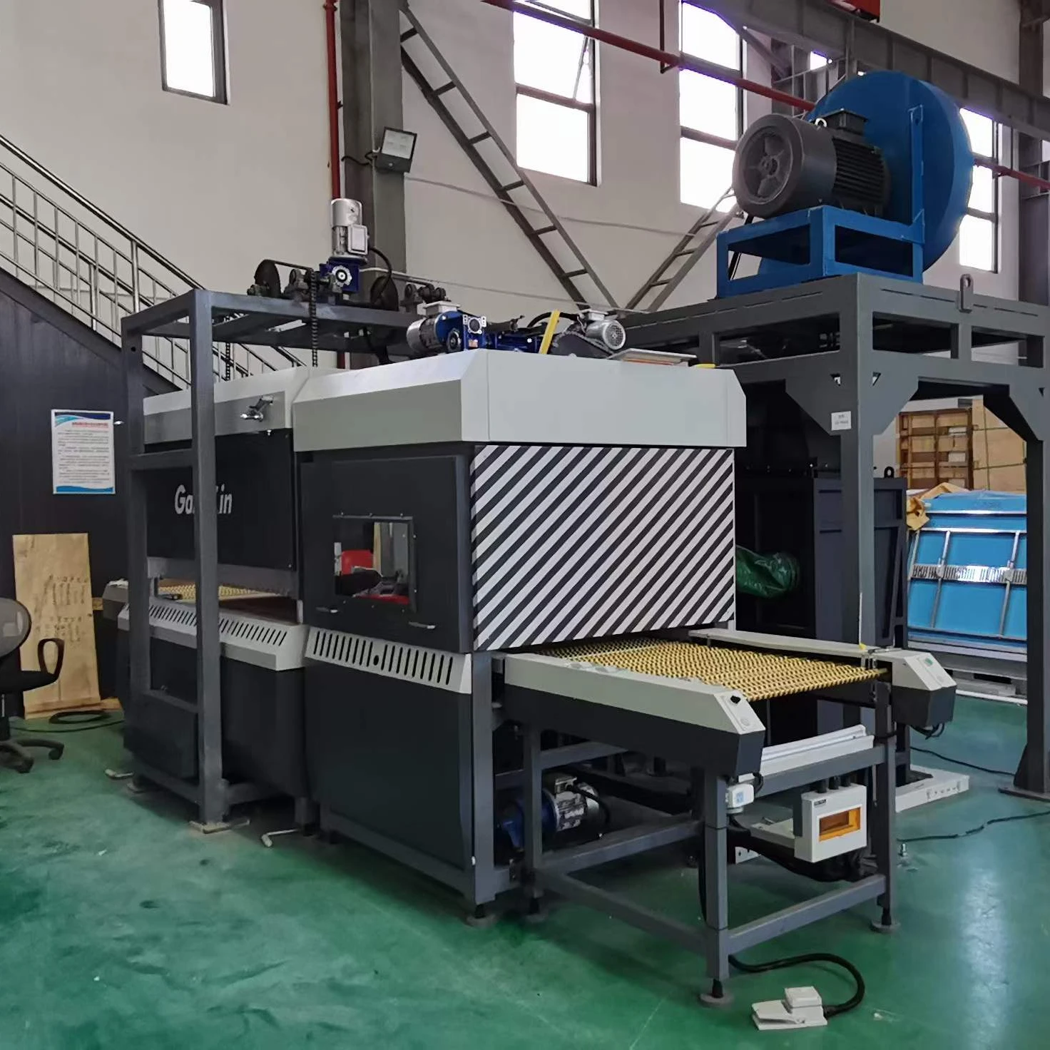 Glass Tempering furnace machine GX-P0609 for Architecture, Toughened ISO9001hot sales for small glass
