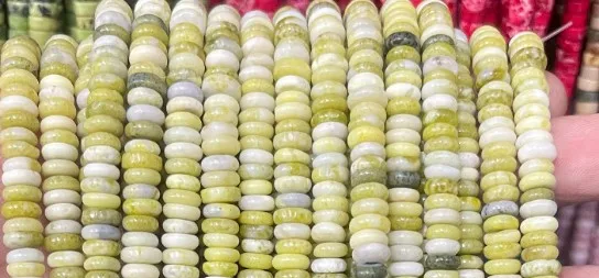 Natural Stone Beads 180pcs per color Spacers Loose Beaded Round Stone Beads
