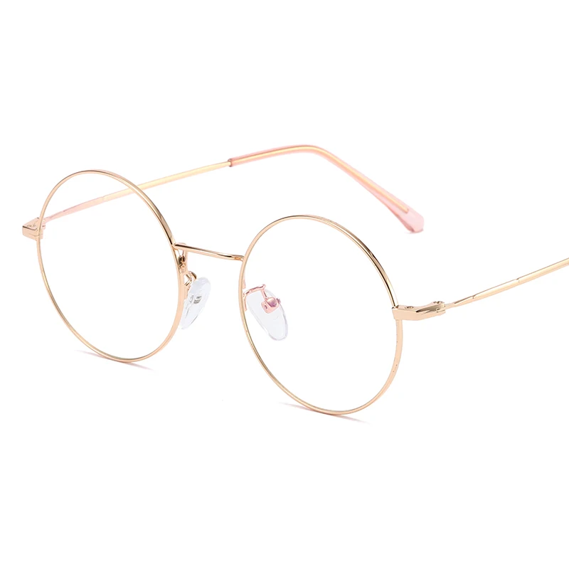 
9g Lightweight Optical Reading Eyewear Round Alloy Frame Glasses 