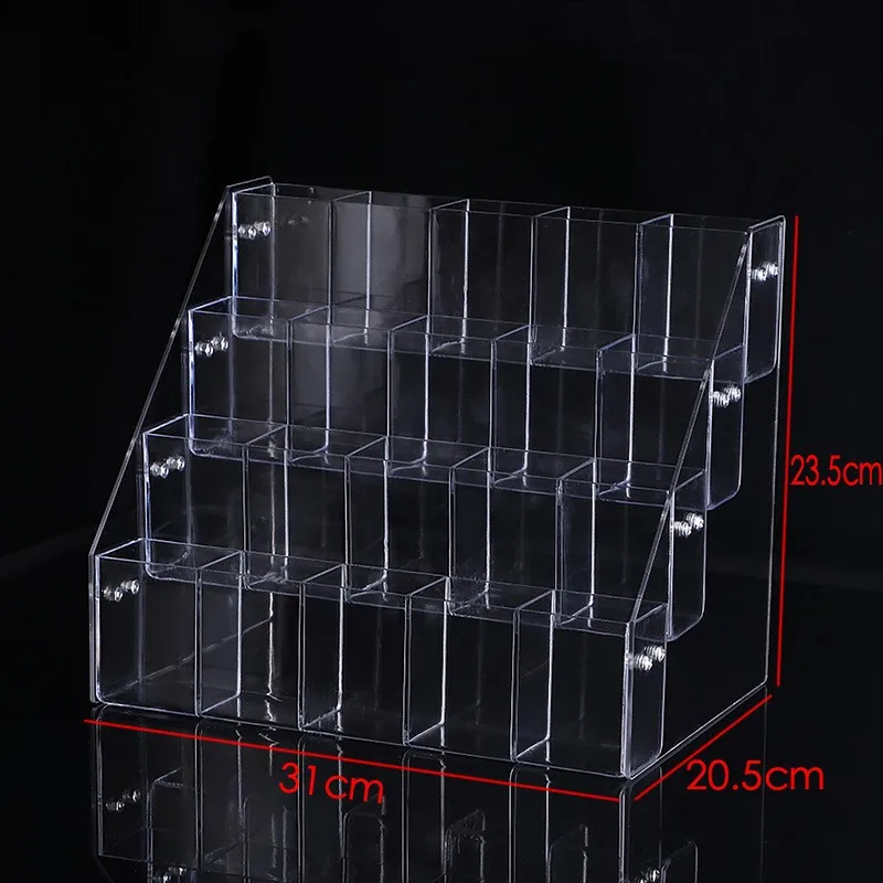 High Quality Multi-layers Detachable Clear Acrylic Stationery Display Stand Shop Racking Display Racks Stand For Stationery
