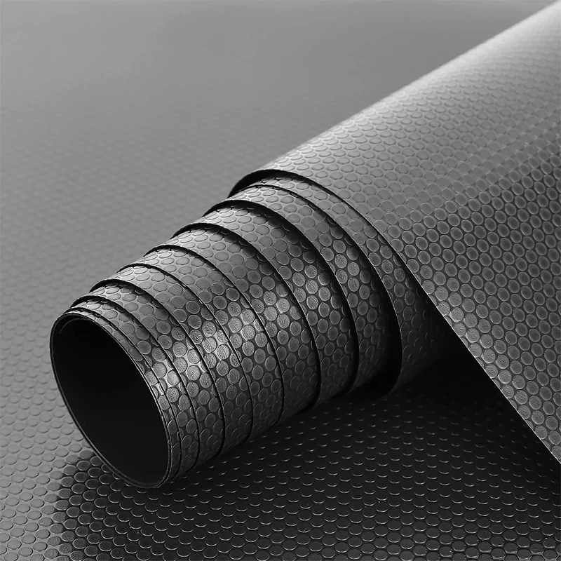 Waterproof Non Adhesive Kitchen Cabinet Shelf Liner 12 PCS Refrigerator Liner Plastic Mini Fridge Drawer Mats