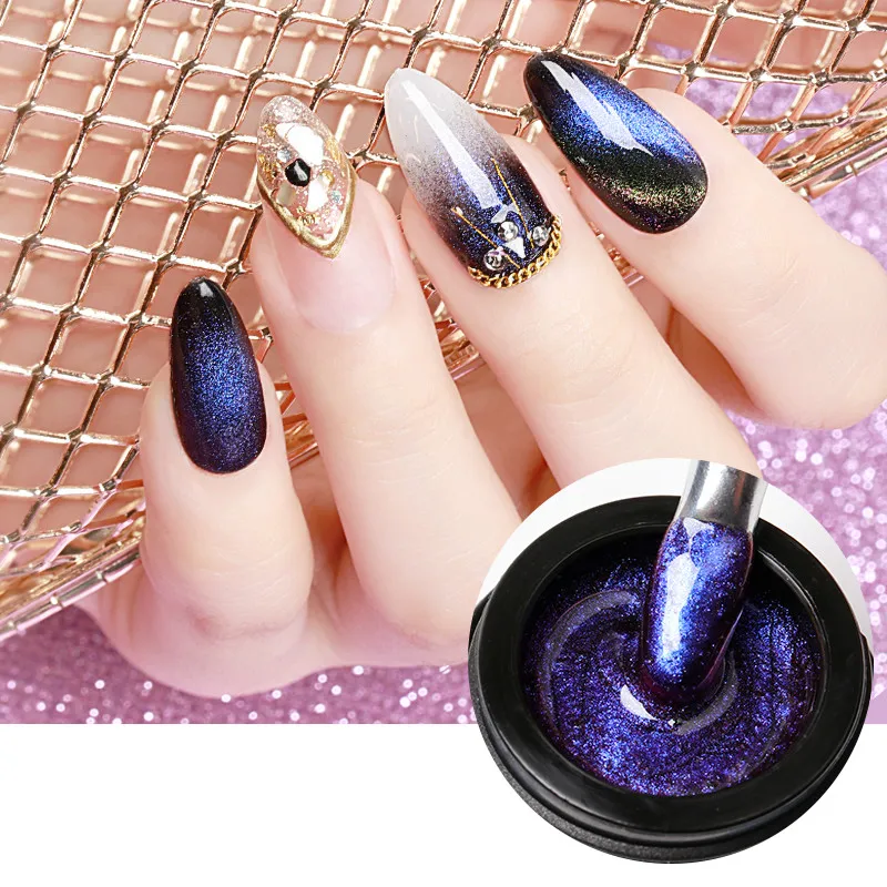 9D Super Galaxy Cat Eye Gel Long Lasting Chameleon Mirror Cat Eyes Gel Polish