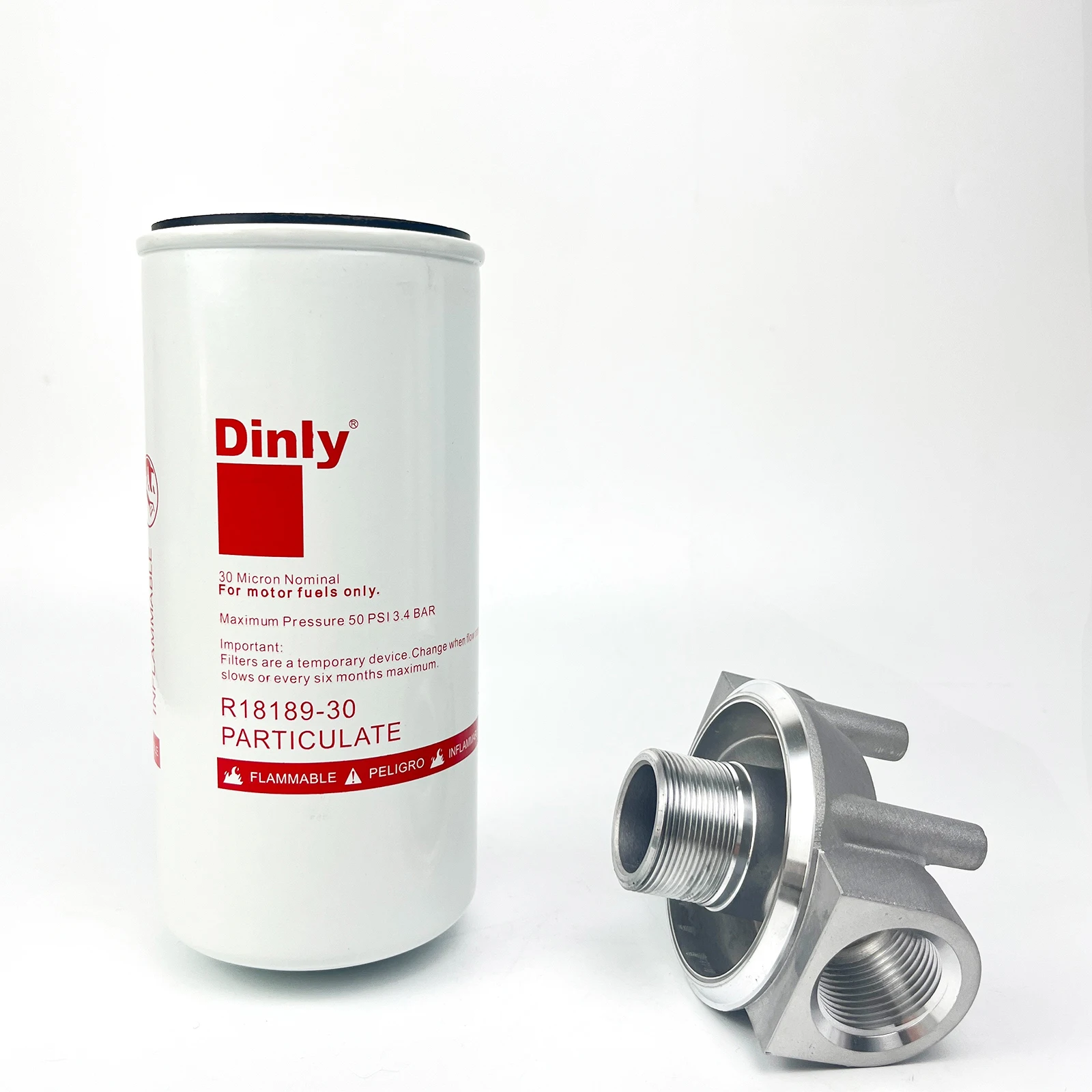 Factory Price R18189-30L Diesel Fuel Filter 30 Micron Gas Station Fuel Dispenser Filter with Bracket