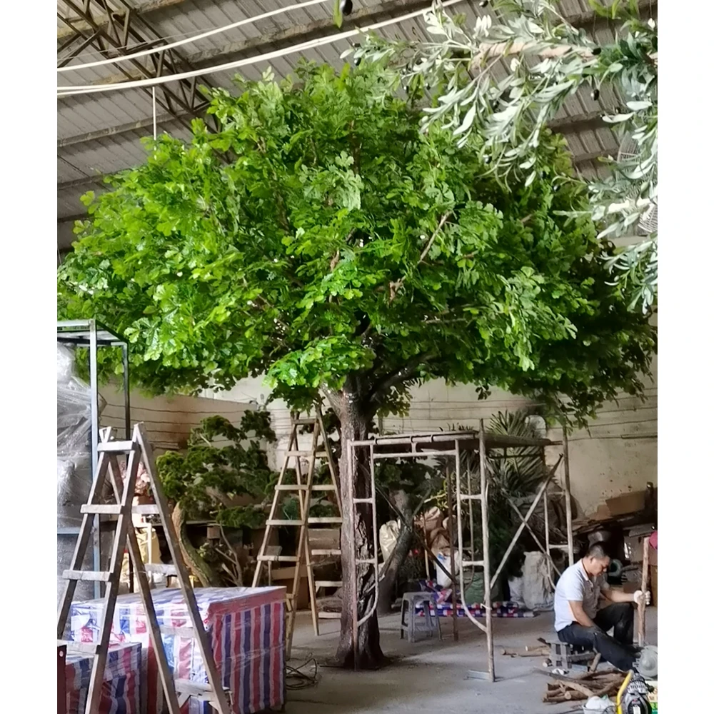 Искусственное прочное искусственное дерево из стекловолокна