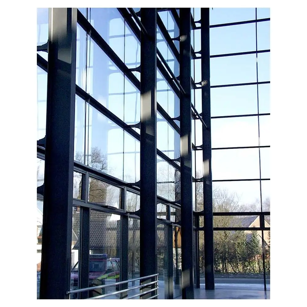 carved/column/perforated/screen/solid/mesh panel Aluminium curtain Wall Prima Modern Construction With Cladding System