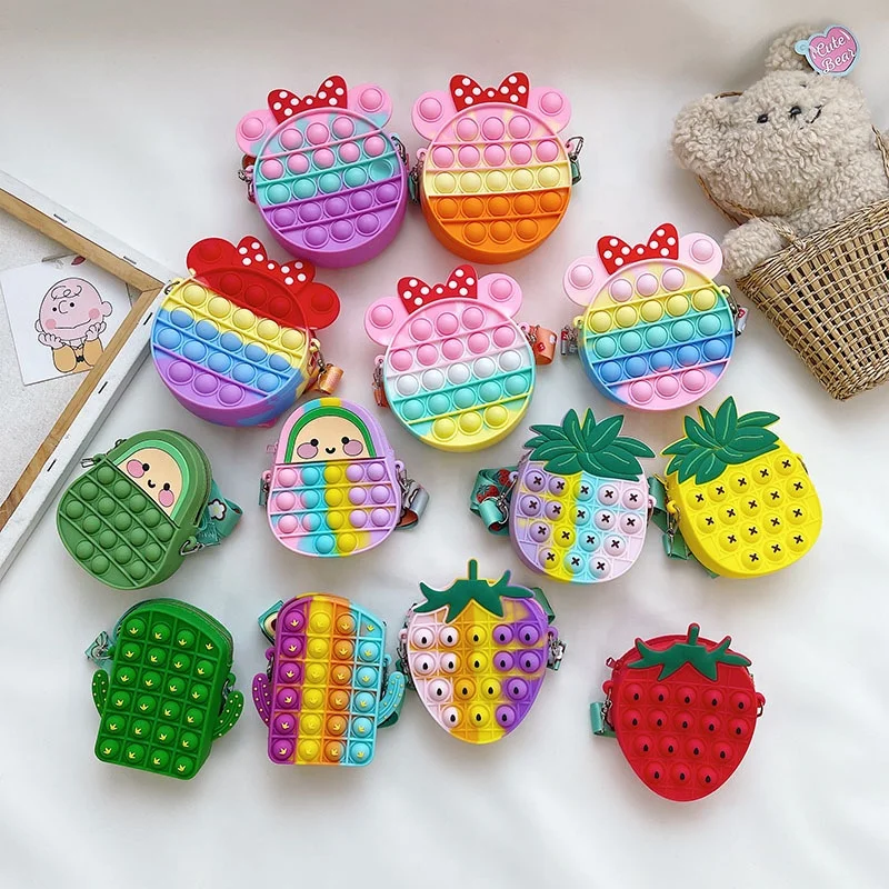 Бант ПВХ Детская сумочка для девочек Лазерная красочная меняющаяся мини сумка милые детские сумки через плечо кошельки для девочек