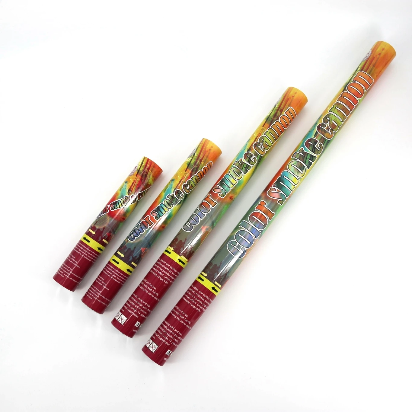 Supports Personalized Customization Holiday Powder Color Smoke Confetti Cannon Party Poppers Enhance Atmosphere Party Poppers