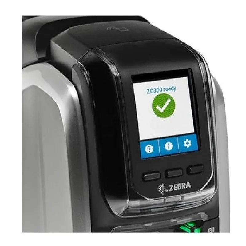 Zebra high performance ID card printer ZC300 SMART CARD PRINTER