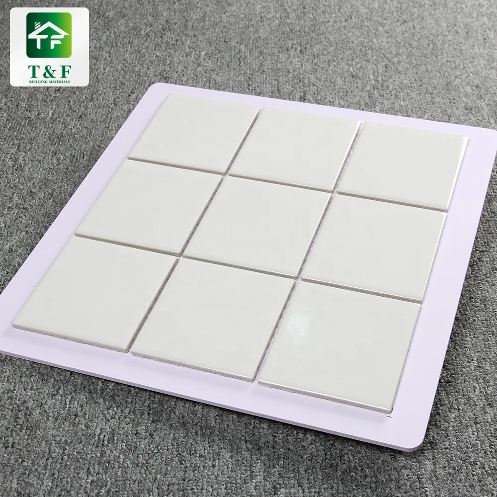 Hot Sale Kitchen Color Beveled Wall Mosaic Decoration Subway Tile Kitchen Decor Backsplash Decorative Red Ceramic Mosaic Tile