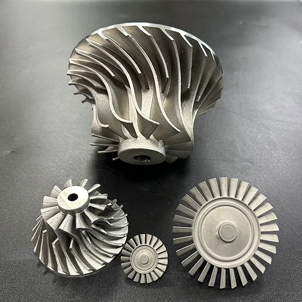 Инвестиционное литье Hastelloy inconel титановый турбо компрессор колеса