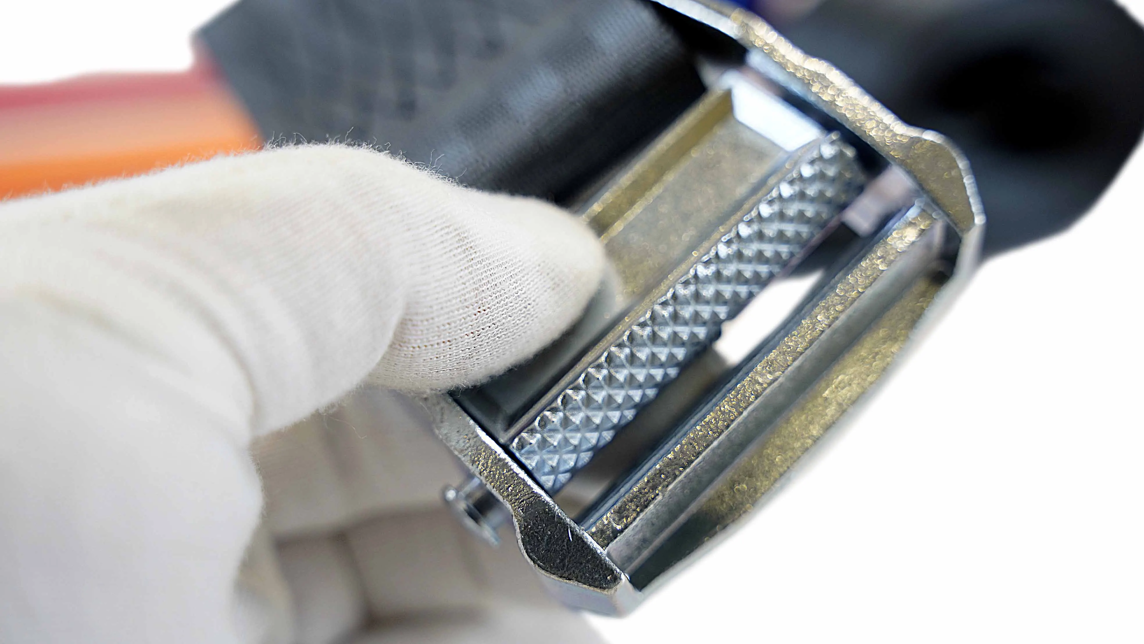 Hot sale 47mm polyester web band adjustable Ratchet Straps with  Metal Buckle For Luggage and goods