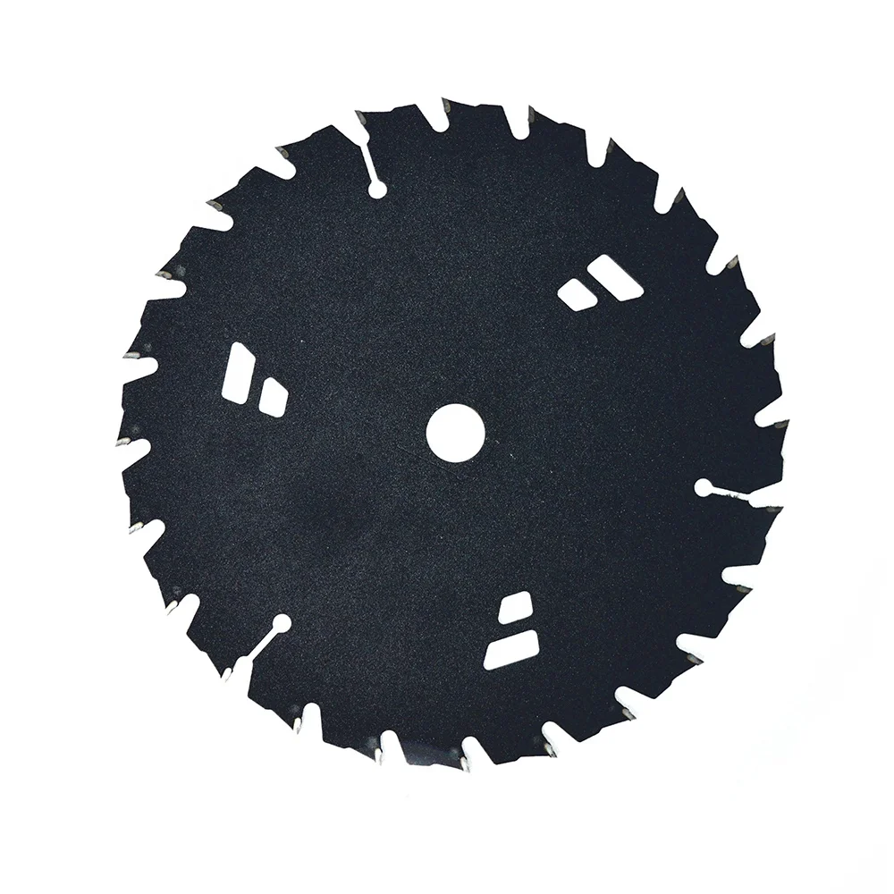 TOOLON High Quality 7-1/4 Inch TCT Circular Saw Blade 24 Teeth Tungsten Carbide Tipped Cutting Blade For Wood