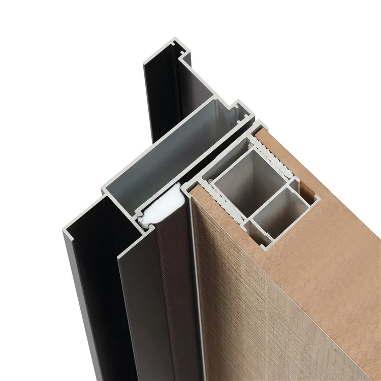 Brown Pu Foam Eco-friendly Dust-proof Aluminum Window Door Brush Seal Strip pu seal strip   window seam sealing strip