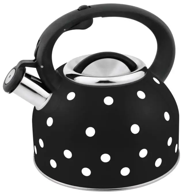 cute coating stainless steel whistling kettle whistle ready for