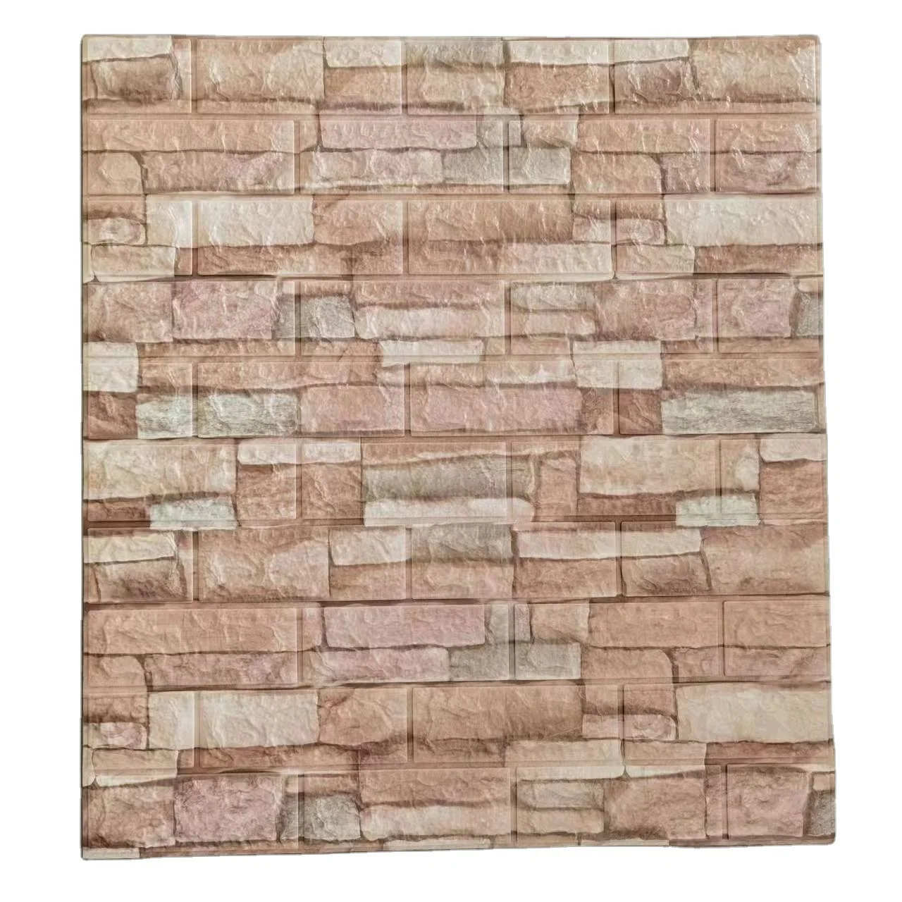 Cheap Price Wall Decoration Home DIY Decorative Removable 3d Self Adhesive Foam Brick Sticker Concrete Wall Paper