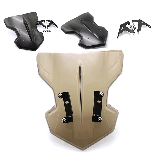 
Windshield For Yamaha MT09 MT-09 FZ09 FZ-09 MT FZ 09 2017 2018 2019 Motorcycle Accessories Windshield Windscreen With Mounting 