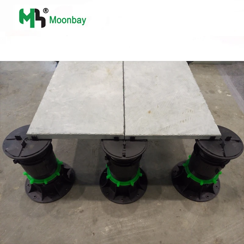Adjustable  Floor Decking   Plastic Floor Pedestal Support System