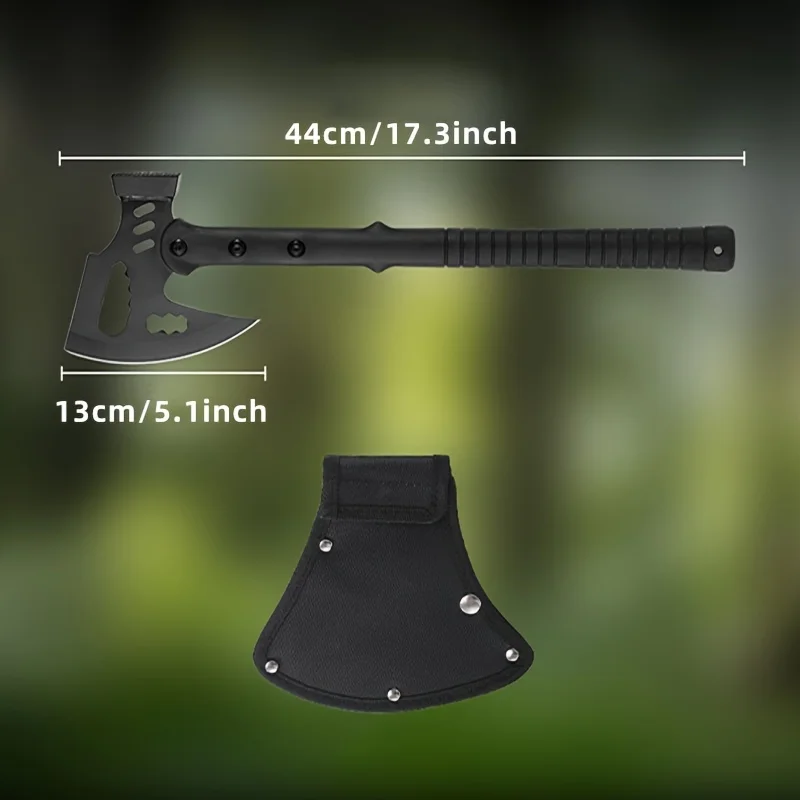 Manufacturer Supplier Compact Durable Multifunctional High Manganese Steel Tactical Axe for Camping Carpentry Outdoor Survival