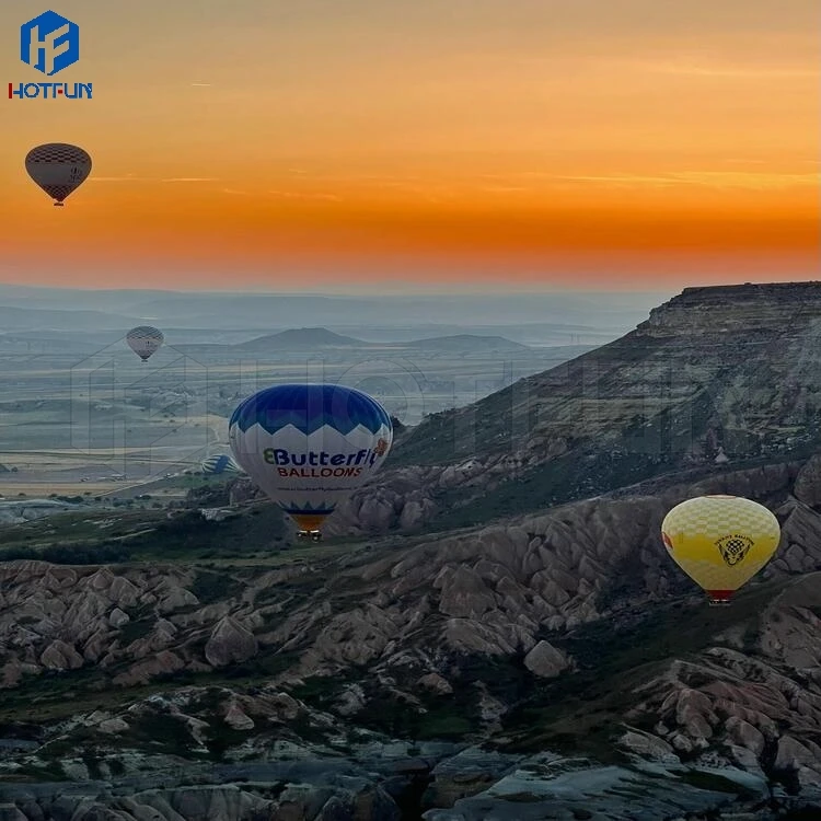 Very popular Colorful advertising Inflatable Hot Air Shape Ground Balloon ball with bright led lights for sale