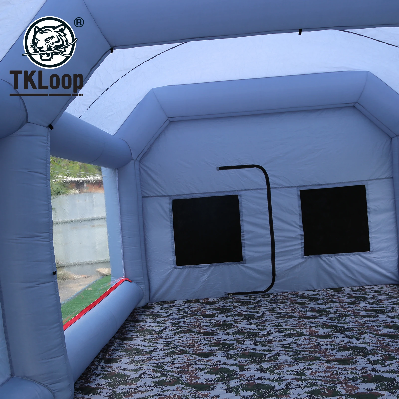 Tkloop, высокое качество, лучшая надувная окрасочная камера, маленькая окрасочная камера