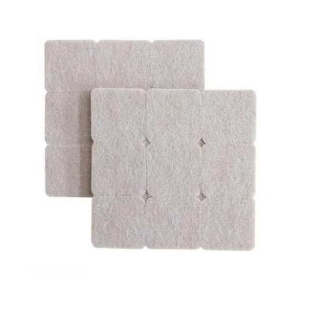 Adhesive Felt Pads for Protecting Hardwood Floor, Noise Stopper, Customized Shape and Size Acceptable