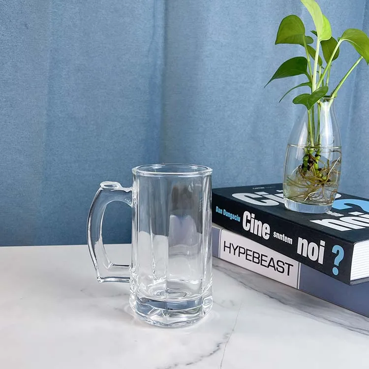 390ml Sublimation Can Shaped Beer Glass Cups beer can glass for bar
