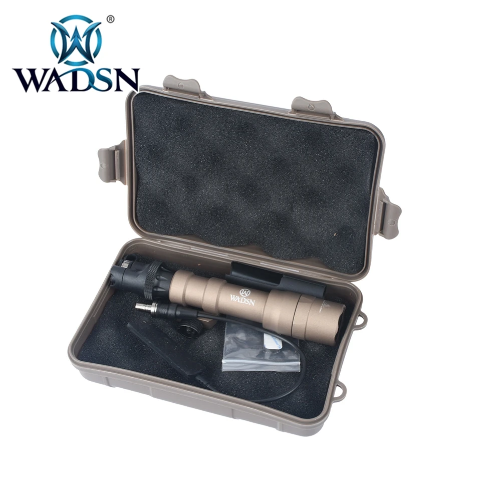 Wadsn тактический фонарик M600DF с SL07 Скаут двойной переключатель Airsoft горелки подходит 20 мм Picatiny Rail WD04019 Softair оружейный фонарь