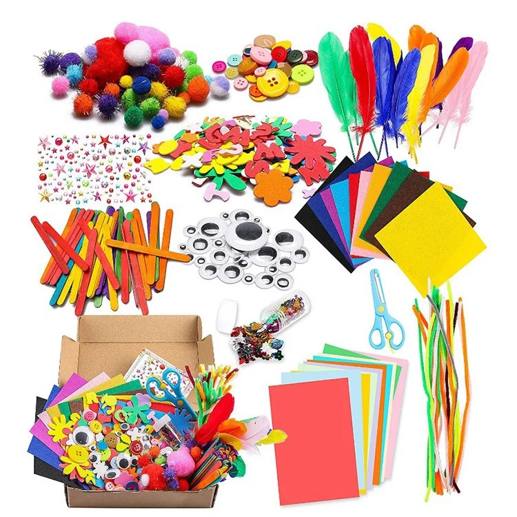 Kids Craft Kit All in One Kids Crafts Toddler Activities Art And Crafts Supplies Set For School Project