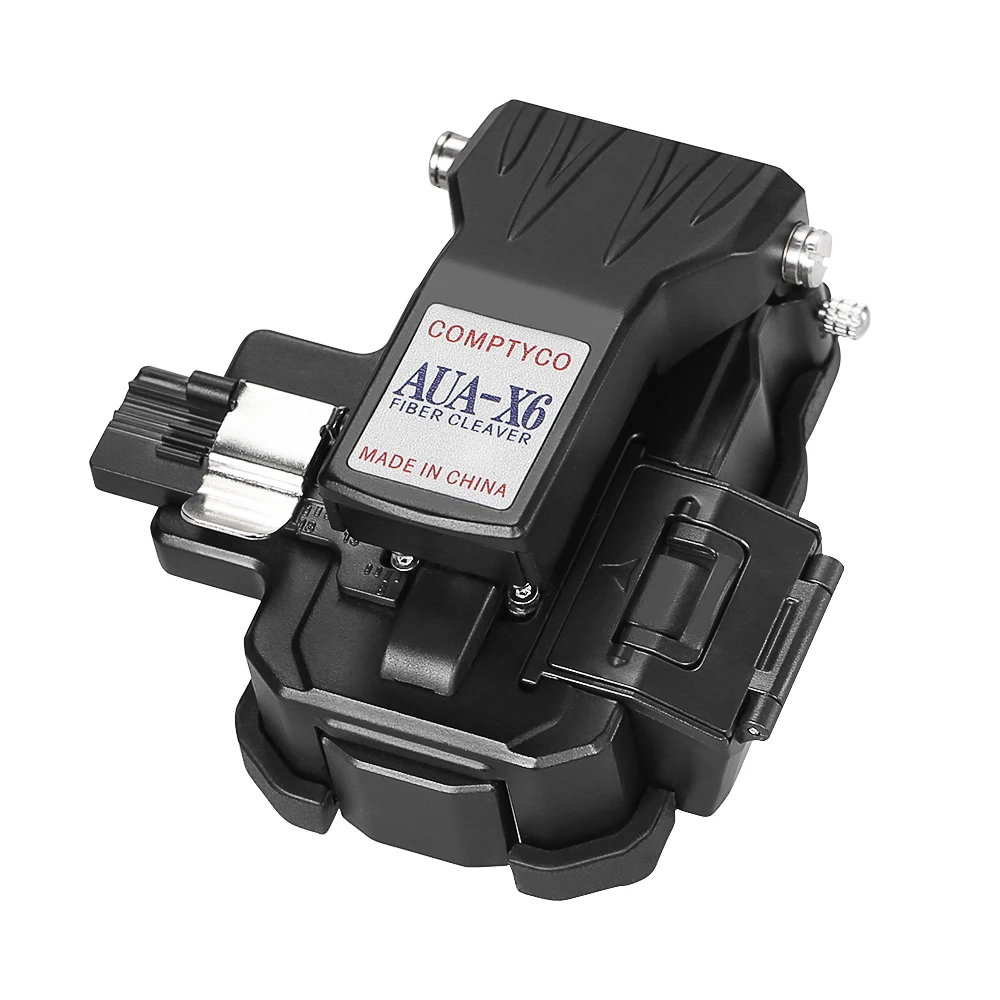 Comptyco AUA-X6 FTTH высокой точности для холодного сустава/смола для горячего расплава проезжей части волоконно-оптический Кливер машина с 24 поверхность лезвием режущего инструмента
